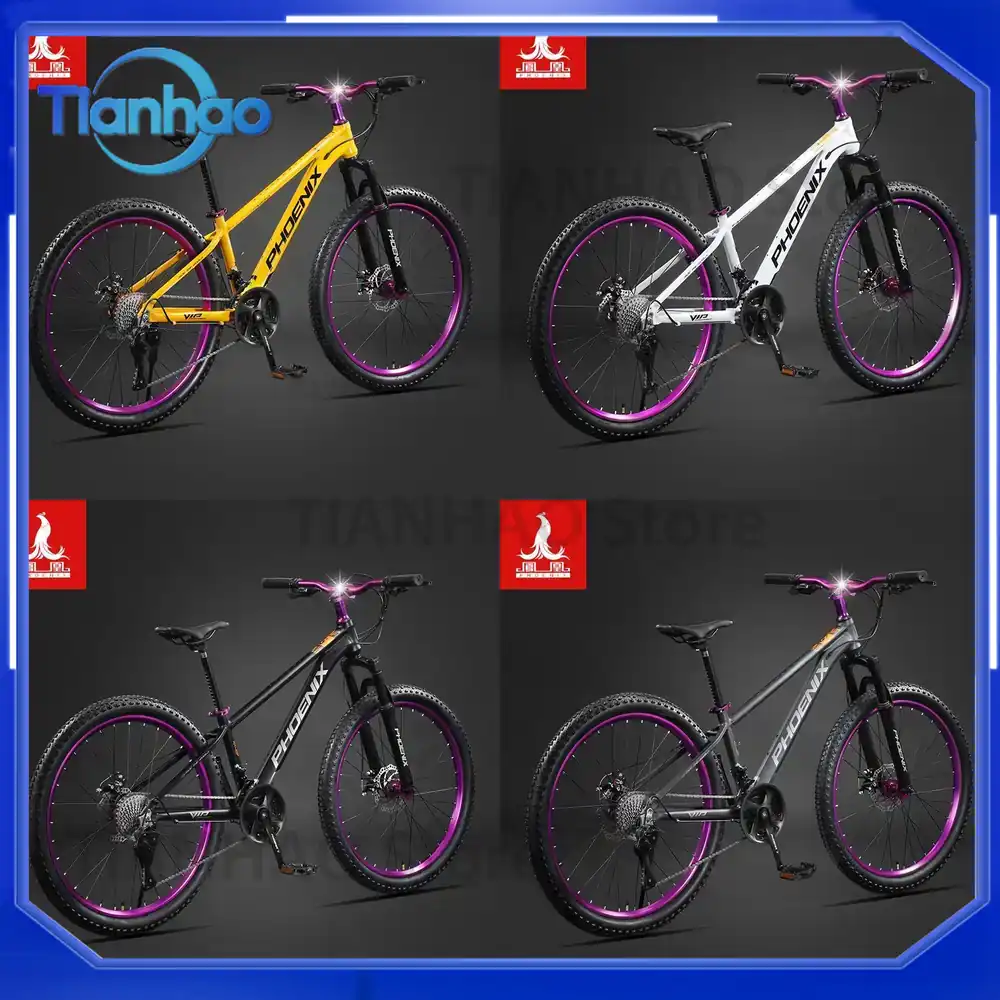 Mountain Biking Phoenix - Aluminium-Legierung Mountainbike mit Federung der Marke