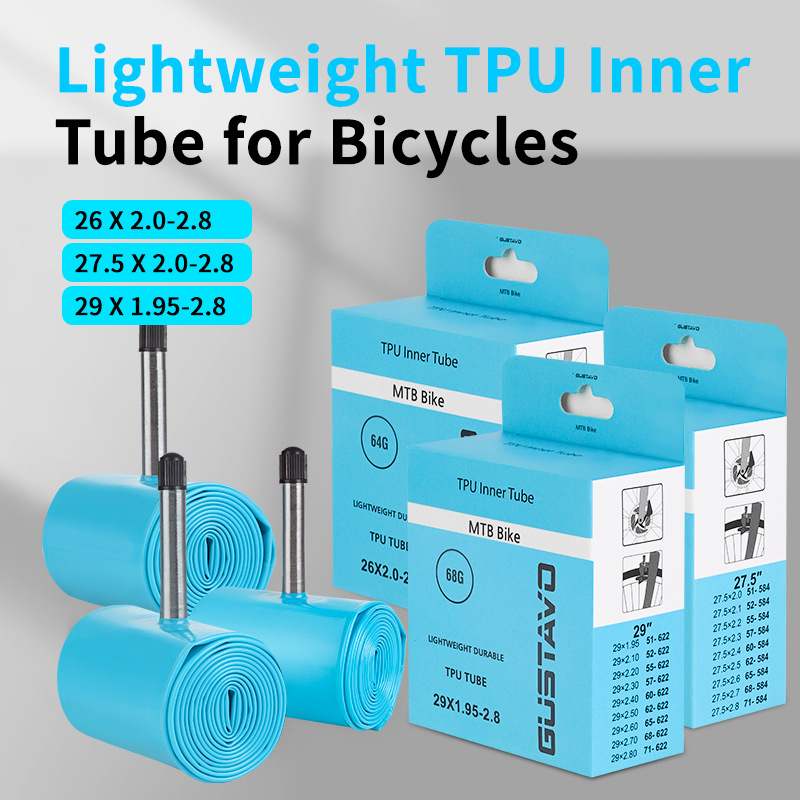 Mountain Biking Tube - Gustavo Mountainbike-Innenschlauch MTB 26 27,5 29