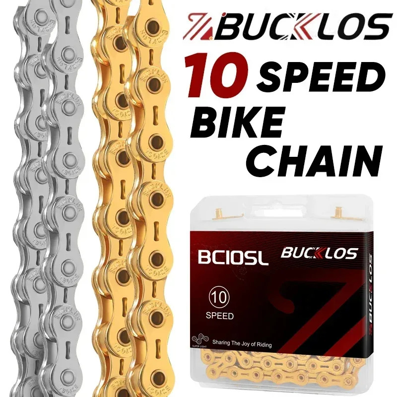 Mountain Biking Bc - BUCKLOS Mountainbike-Kette, ultraleichtes und langlebiges Zubehör