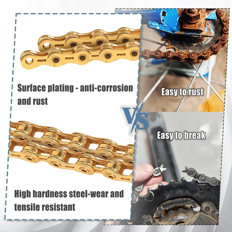 Bucklos 10-Gang-Fahrradkette l – Mountain Biking Bc Bewertung und Preis