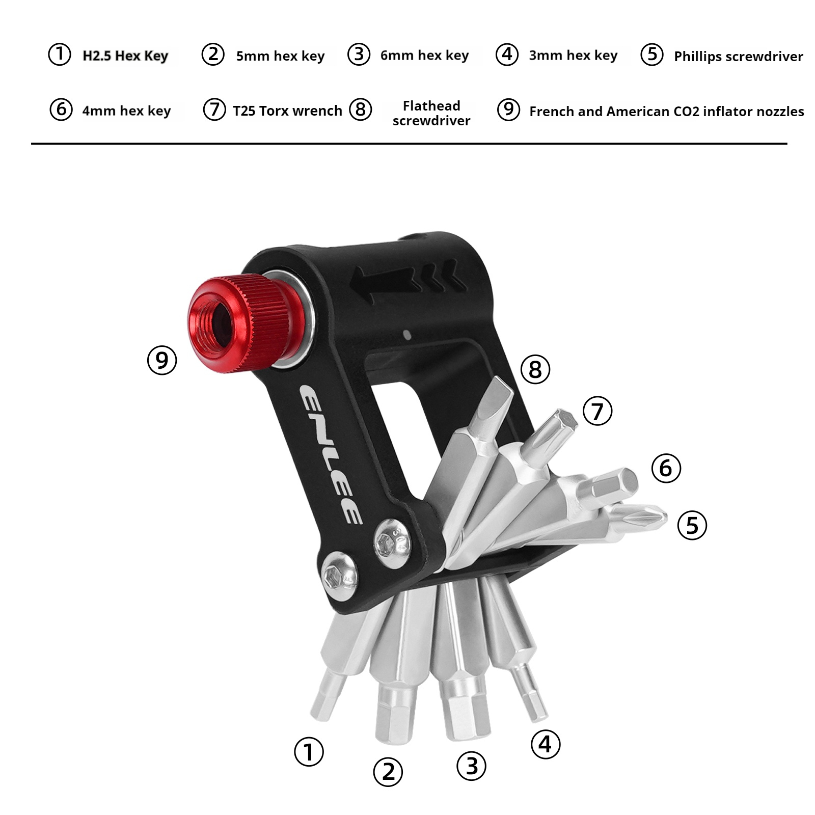 ENLEE Fahrradreparaturwerkzeug – Mountain Biking Essentials Bewertung und Preis