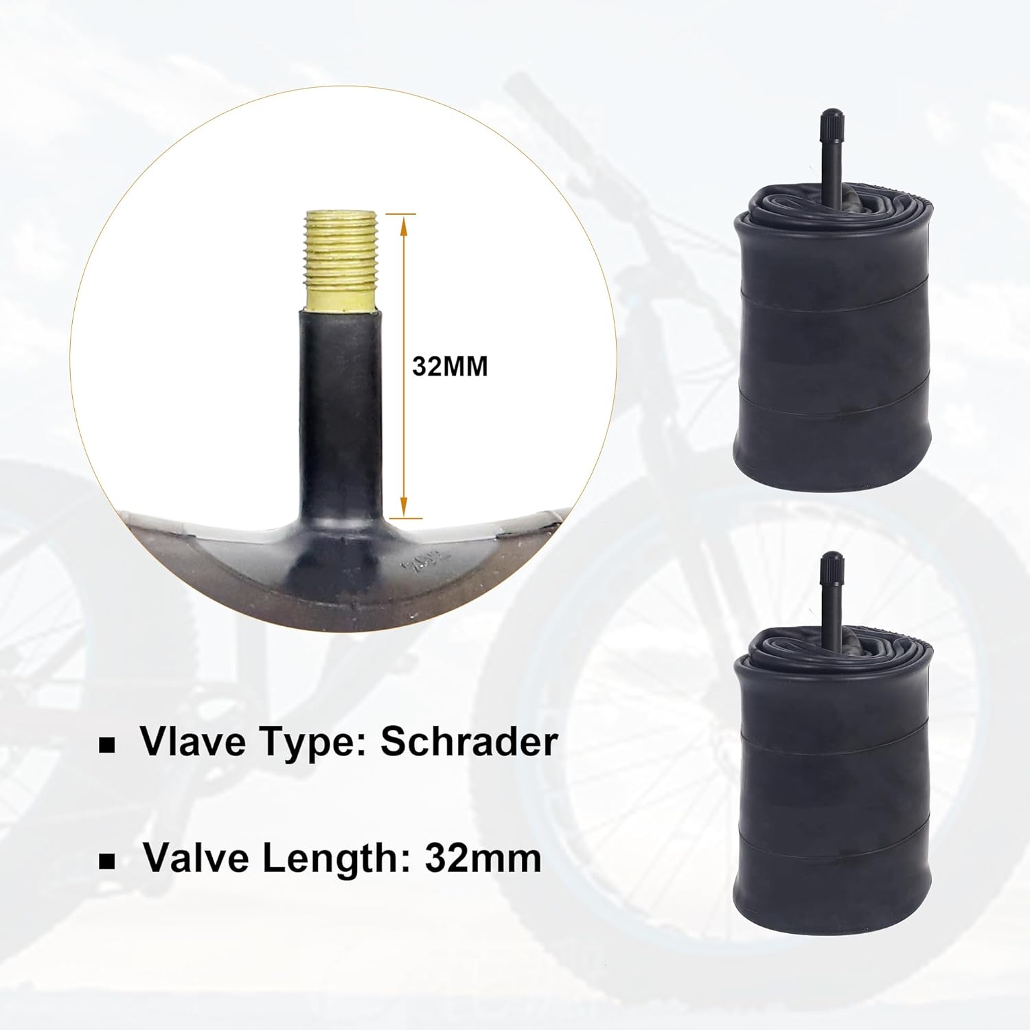 Zukka 1 Stück fette Schläuche  – Mountain Biking Tube Bewertung und Preis