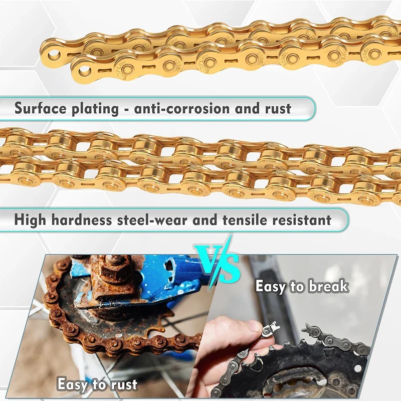 9-Gang Fahrradkette Ultraleich – Mountain Biking Bc Bewertung und Preis