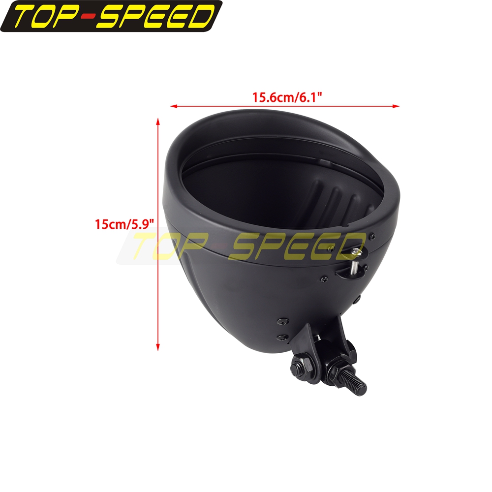 Schwarz/Chrom Motorrad Scheinw – Mountain Biking Las Vegas Bewertung und Preis